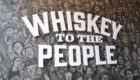 Chattanooga Whiskey indoor sign